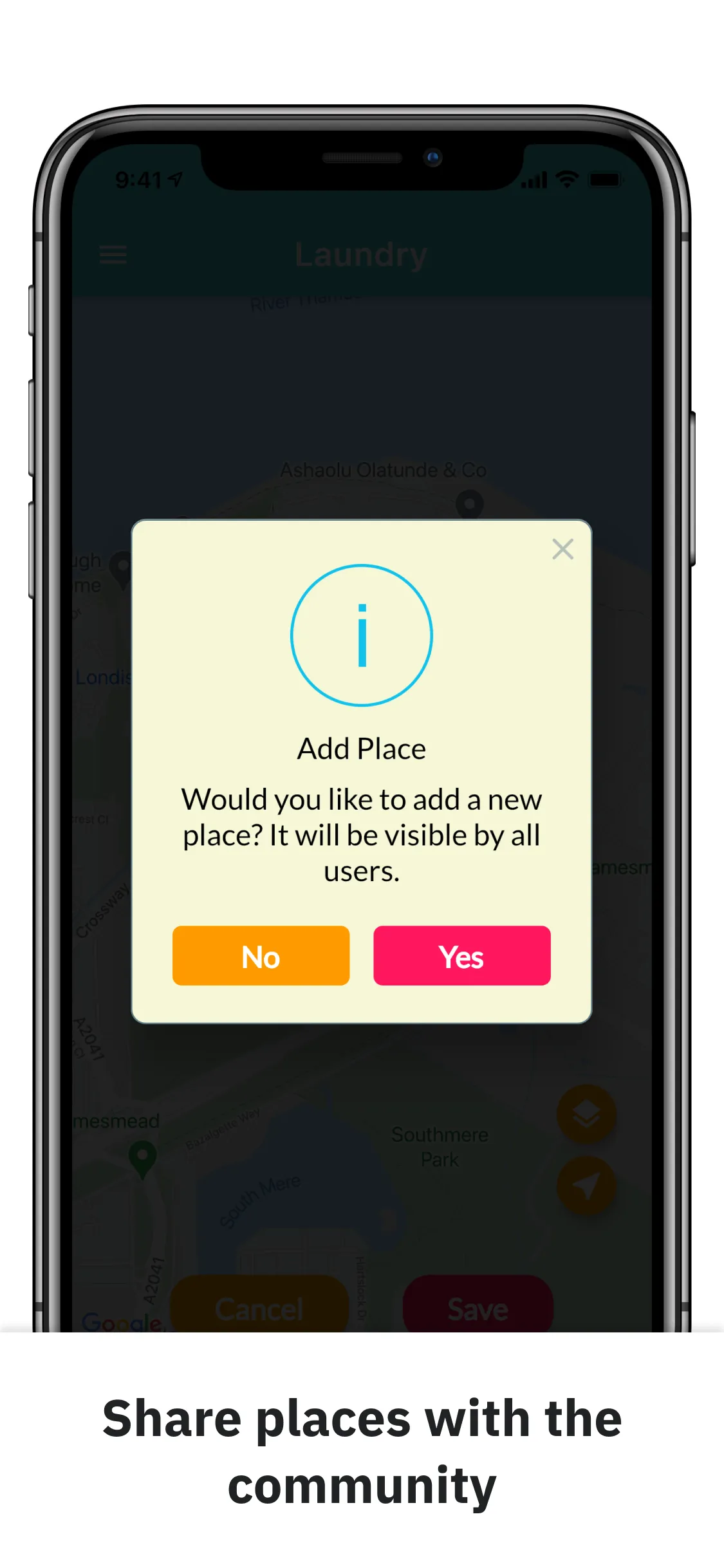 Nomad Services app user profile and contributed services overview